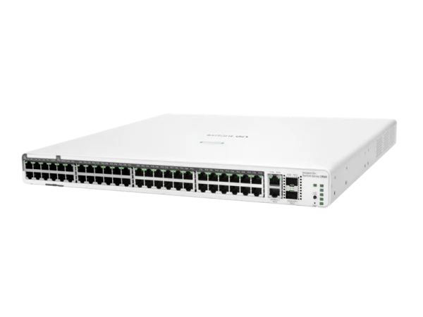 HPE Networking Instant On Switch 40p Gigabit CL4 8p Gigabit CL6 PoE 2p 10GBT 2p SFP+ 600W 1960